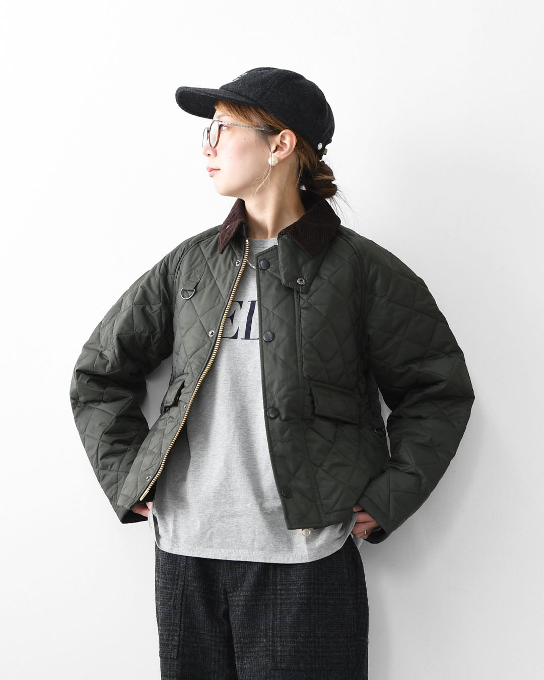 Barbour [バブアー] spey quilted jacket [MQU1802] スペイキルティングブルゾン・キルティングジャケット・ダイヤモンドキルト・ジャケット・アウター・LADY'S [2025AW]