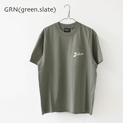 Barbour [バブアー] barbour links os t-shirt  [MTS1556] バブアー リンクス オーバーサイズド Tシャツ・ポケットTシャツ・オーバーサイズシルエット・半袖・綿・MEN'S / LADY'S [2026SS]