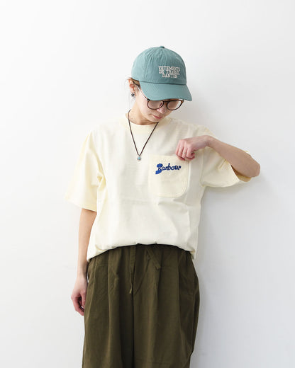 Barbour [バブアー] barbour links os t-shirt  [MTS1556] バブアー リンクス オーバーサイズド Tシャツ・ポケットTシャツ・オーバーサイズシルエット・半袖・綿・MEN'S / LADY'S [2026SS]