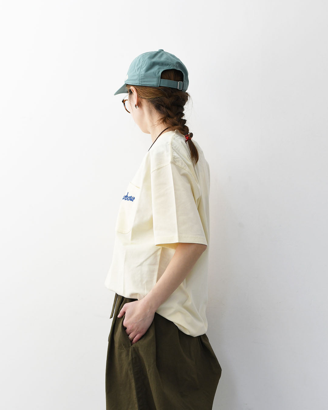 Barbour [バブアー] barbour links os t-shirt  [MTS1556] バブアー リンクス オーバーサイズド Tシャツ・ポケットTシャツ・オーバーサイズシルエット・半袖・綿・MEN'S / LADY'S [2026SS]