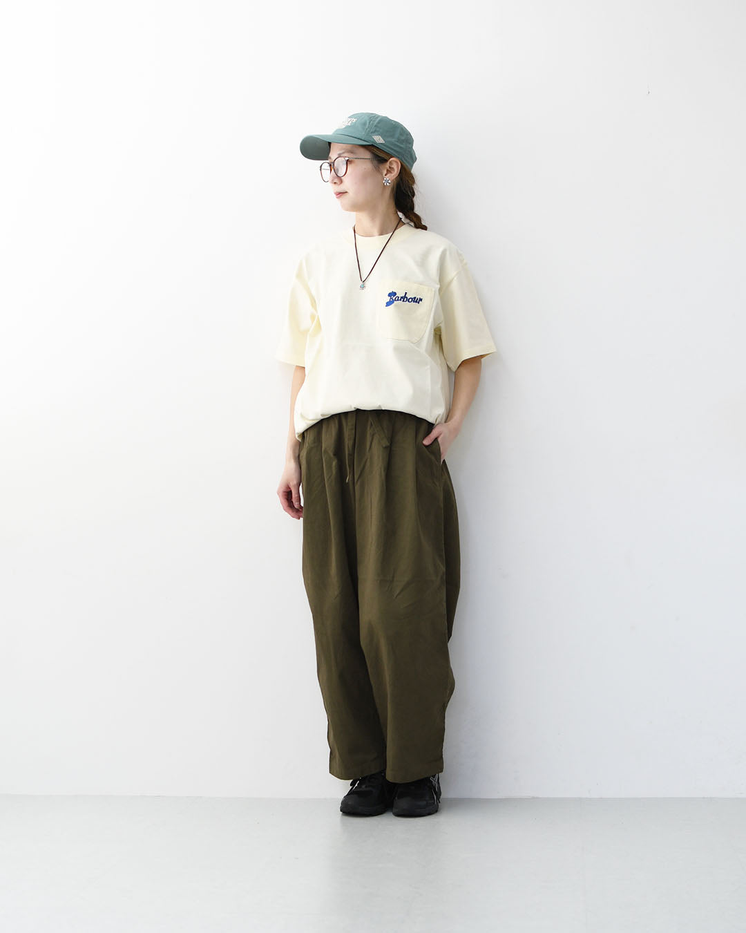 Barbour [バブアー] barbour links os t-shirt  [MTS1556] バブアー リンクス オーバーサイズド Tシャツ・ポケットTシャツ・オーバーサイズシルエット・半袖・綿・MEN'S / LADY'S [2026SS]