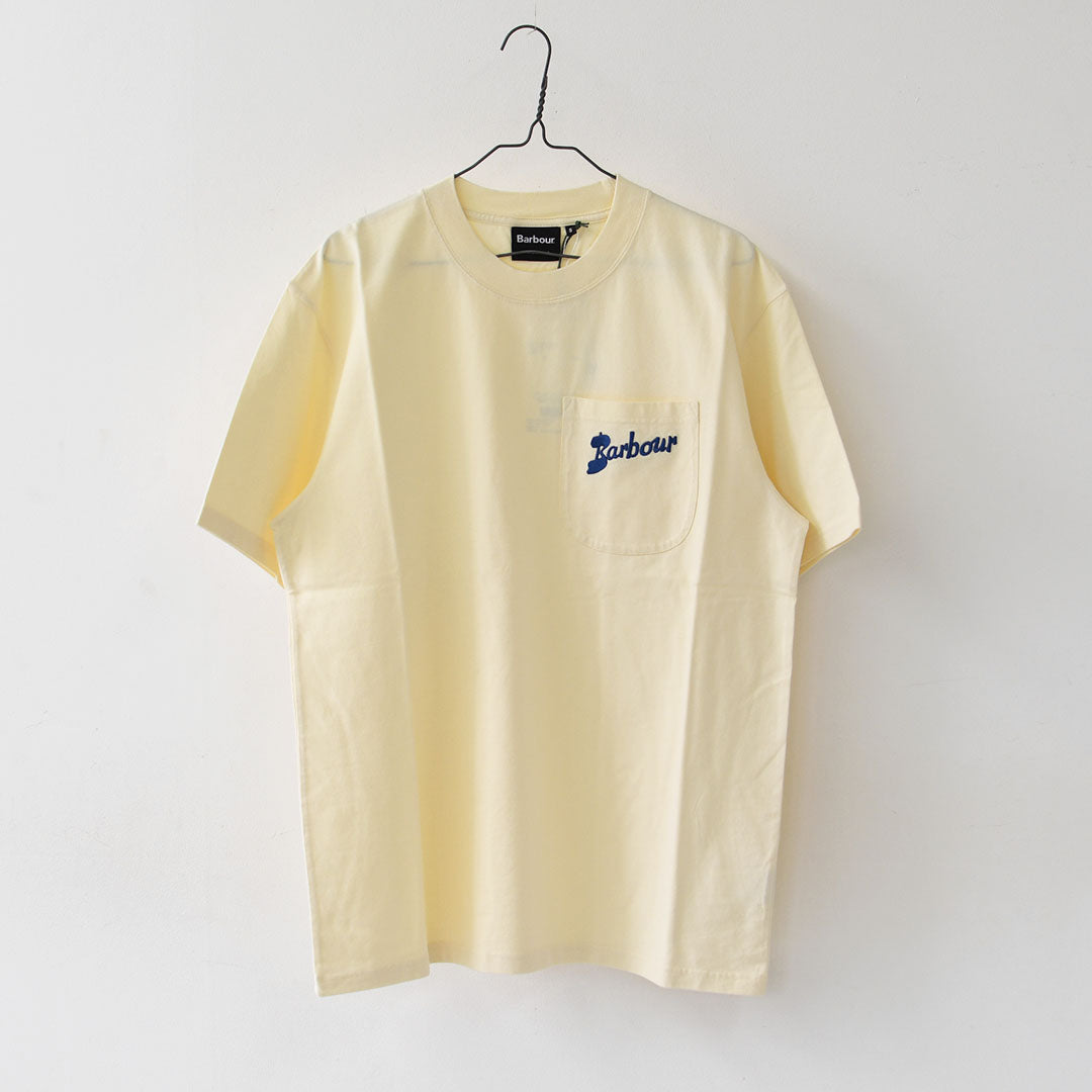 Barbour [バブアー] barbour links os t-shirt  [MTS1556] バブアー リンクス オーバーサイズド Tシャツ・ポケットTシャツ・オーバーサイズシルエット・半袖・綿・MEN'S / LADY'S [2026SS]