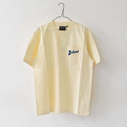 Barbour [バブアー] barbour links os t-shirt  [MTS1556] バブアー リンクス オーバーサイズド Tシャツ・ポケットTシャツ・オーバーサイズシルエット・半袖・綿・MEN'S / LADY'S [2026SS]