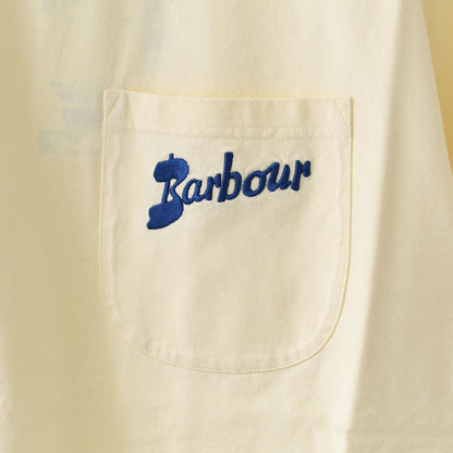 Barbour [バブアー] barbour links os t-shirt  [MTS1556] バブアー リンクス オーバーサイズド Tシャツ・ポケットTシャツ・オーバーサイズシルエット・半袖・綿・MEN'S / LADY'S [2026SS]