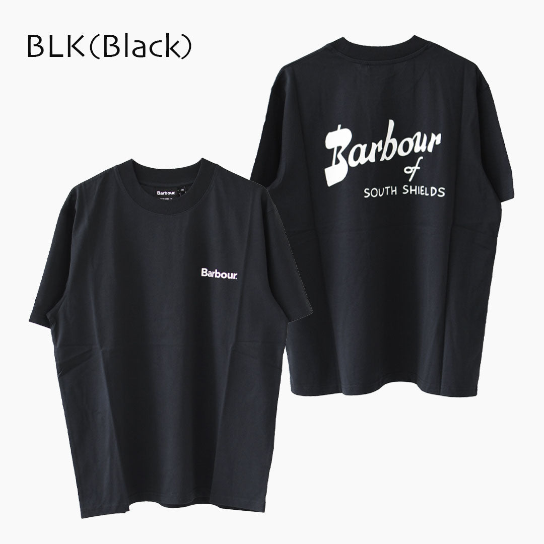 Barbour [バブアー] barbour crossby logo t-shirt  [MTS1676] バブアークロスビーロゴTシャツ・バックロゴT・半袖・綿・MEN'S / LADY'S [2026SS]