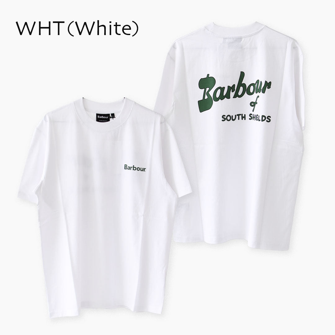 Barbour [バブアー] barbour crossby logo t-shirt  [MTS1676] バブアークロスビーロゴTシャツ・バックロゴT・半袖・綿・MEN'S / LADY'S [2026SS]