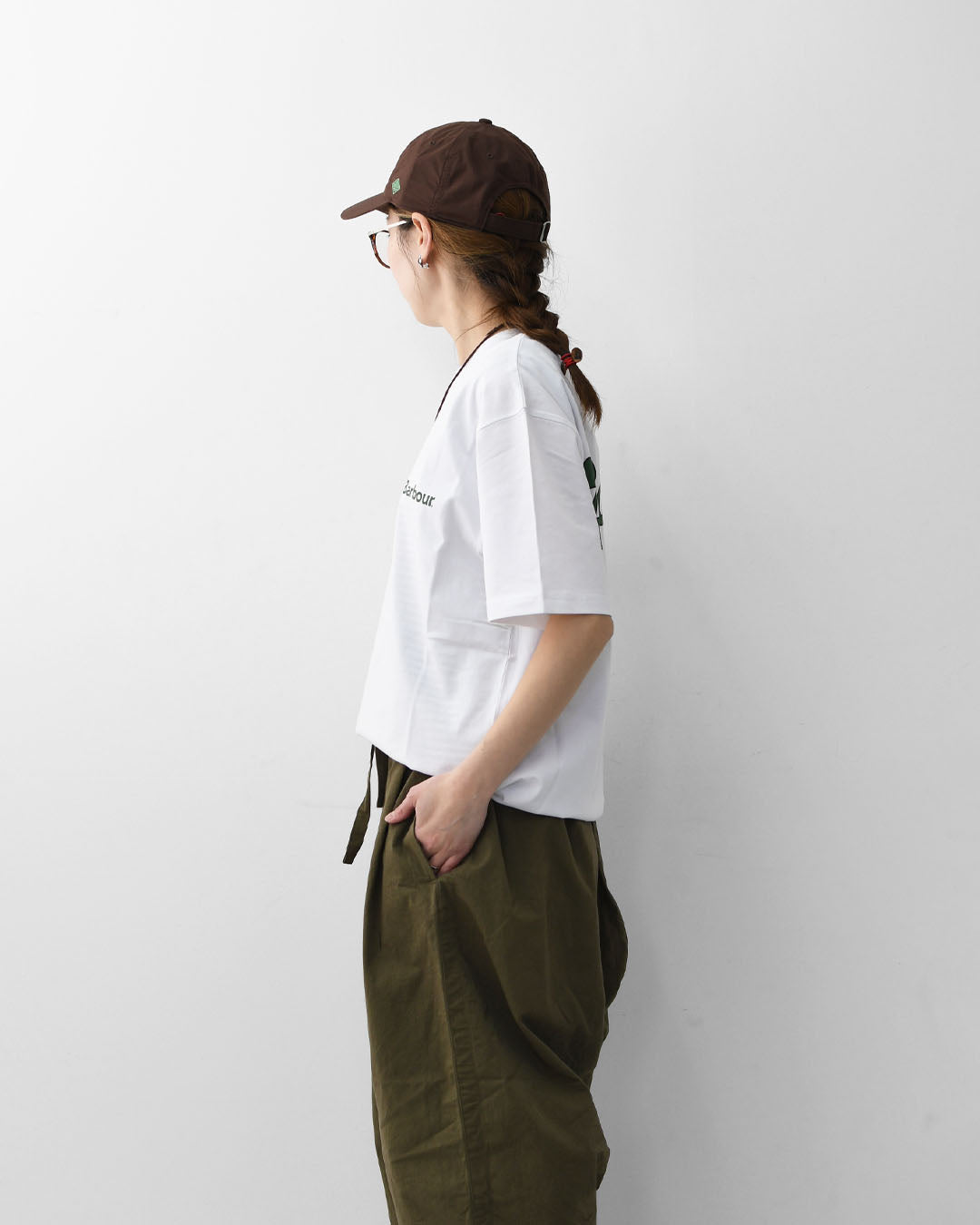 Barbour [バブアー] barbour crossby logo t-shirt  [MTS1676] バブアークロスビーロゴTシャツ・バックロゴT・半袖・綿・MEN'S / LADY'S [2026SS]