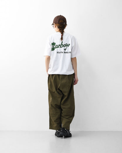Barbour [バブアー] barbour crossby logo t-shirt  [MTS1676] バブアークロスビーロゴTシャツ・バックロゴT・半袖・綿・MEN'S / LADY'S [2026SS]