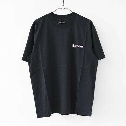 Barbour [バブアー] barbour crossby logo t-shirt  [MTS1676] バブアークロスビーロゴTシャツ・バックロゴT・半袖・綿・MEN'S / LADY'S [2026SS]