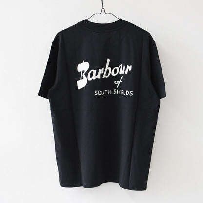 Barbour [バブアー] barbour crossby logo t-shirt  [MTS1676] バブアークロスビーロゴTシャツ・バックロゴT・半袖・綿・MEN'S / LADY'S [2026SS]