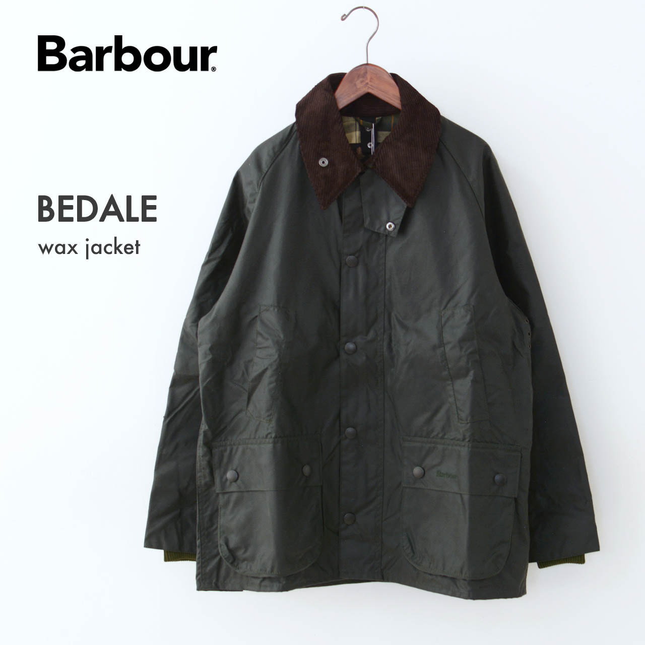 Barbour [バブアー] BEDALE wax jacket [MWX0018] ビデイル ワックス コットン ブルゾン（レギュラーフィット） [2024AW]