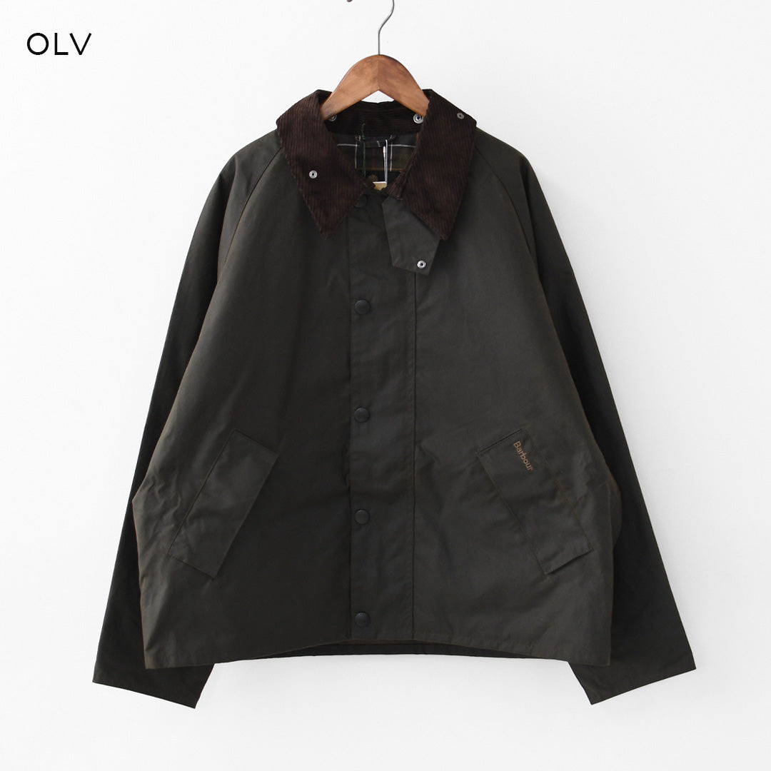 Barbour [バブアー] TRANSPORT [MWX1678]トランスポート・ワックスショートジャケット・オーバーサイズフィット・ジャケット・アウター・MEN'S / LADY'S [2026AW]