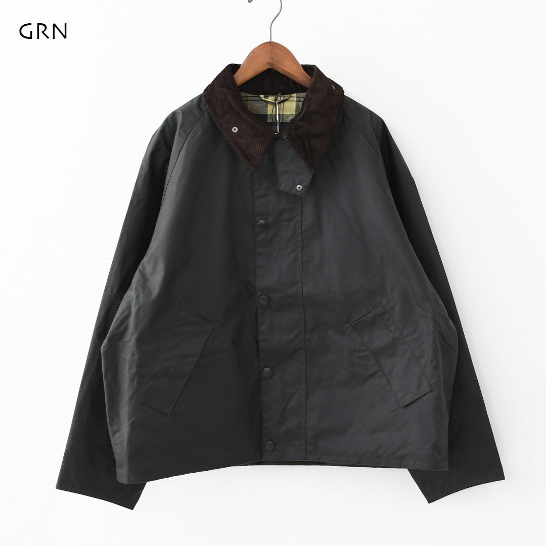 Barbour [バブアー] TRANSPORT [MWX1678]トランスポート・ワックスショートジャケット・オーバーサイズフィット・ジャケット・アウター・MEN'S / LADY'S [2026AW]