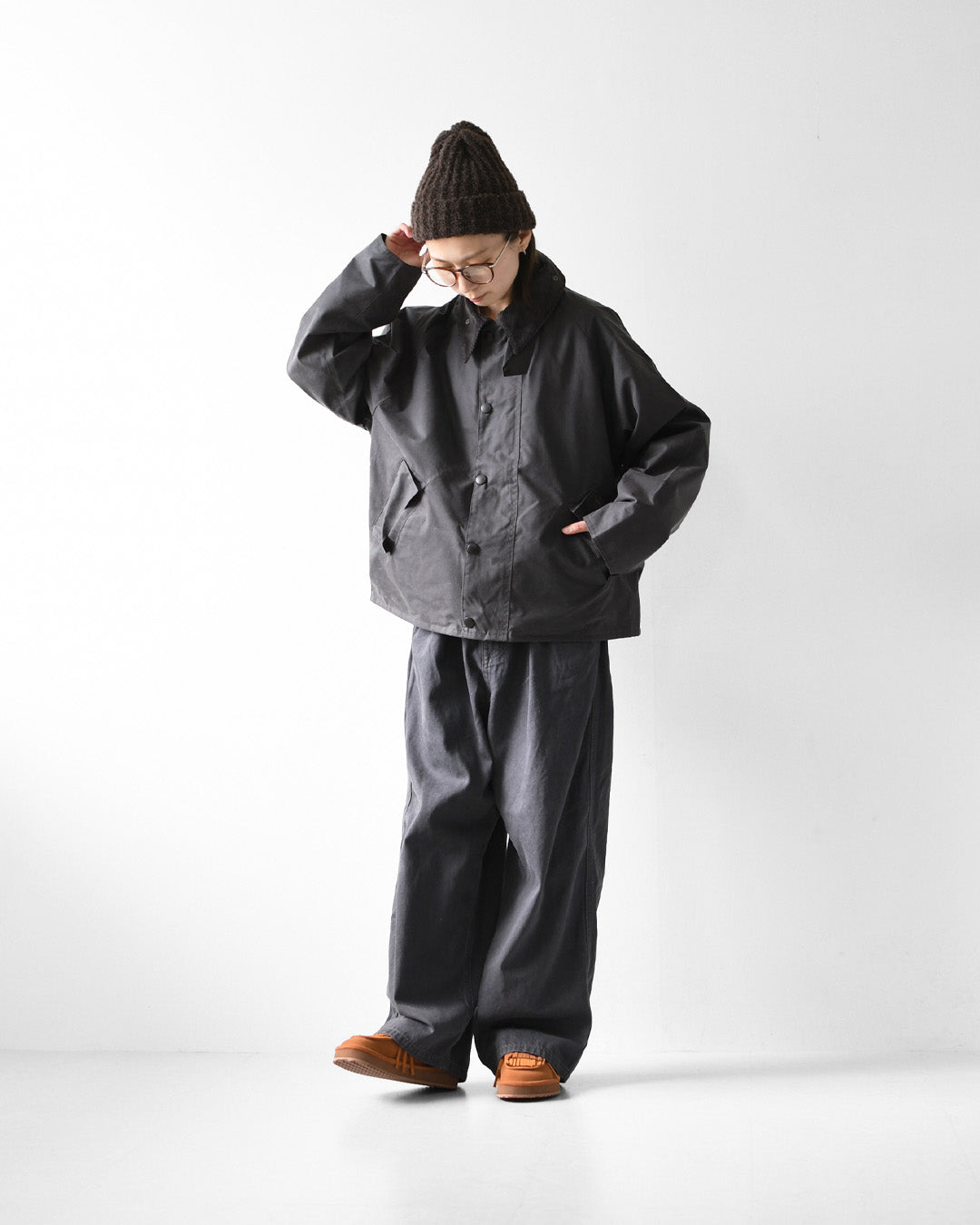 Barbour [バブアー] TRANSPORT [MWX1678]トランスポート・ワックスショートジャケット・オーバーサイズフィット・ジャケット・アウター・MEN'S / LADY'S [2026AW]