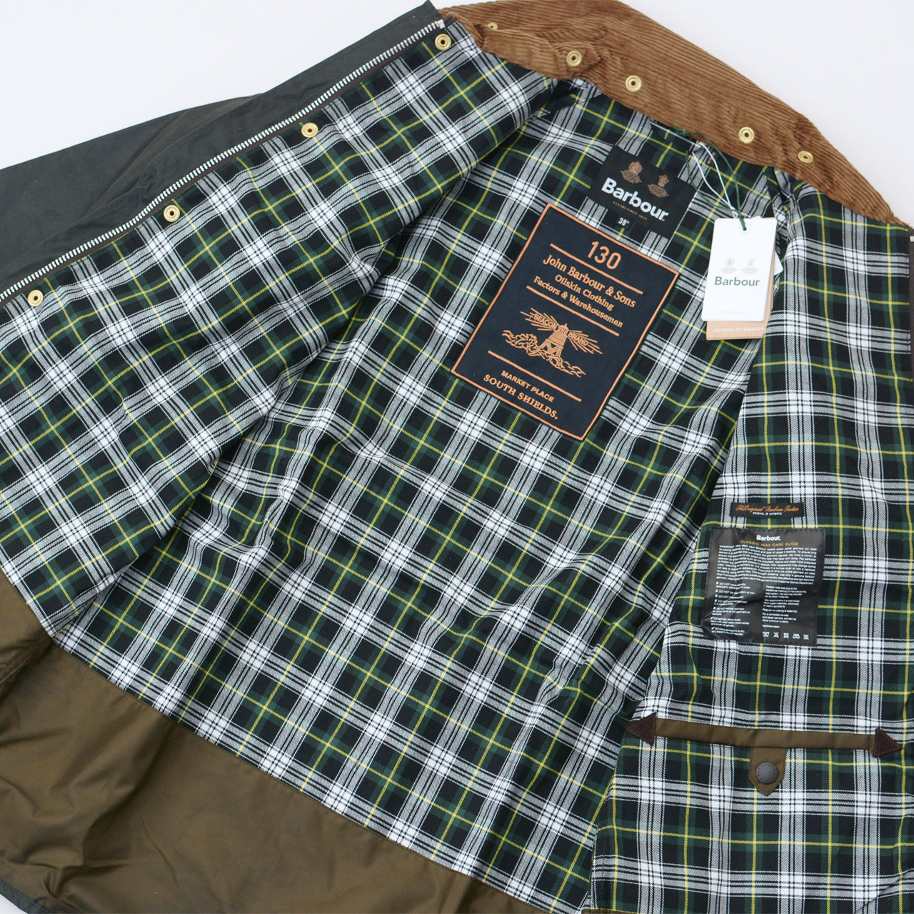 Barbour [バブアー] GAMEFAIR -130th anniversary gamefair wax jacket- [MWX2365] ゲームフェア 130周年記念モデル ワックス コットン ブルゾン [2024AW]