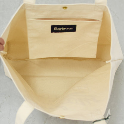 Barbour [バブアー] script tote bag  [UBA0752] スクリプト ロゴトートバッグ・トートバッグ・コットンキャンバス・ロゴバッグ・綿・MEN'S / LADY'S [2026SS]