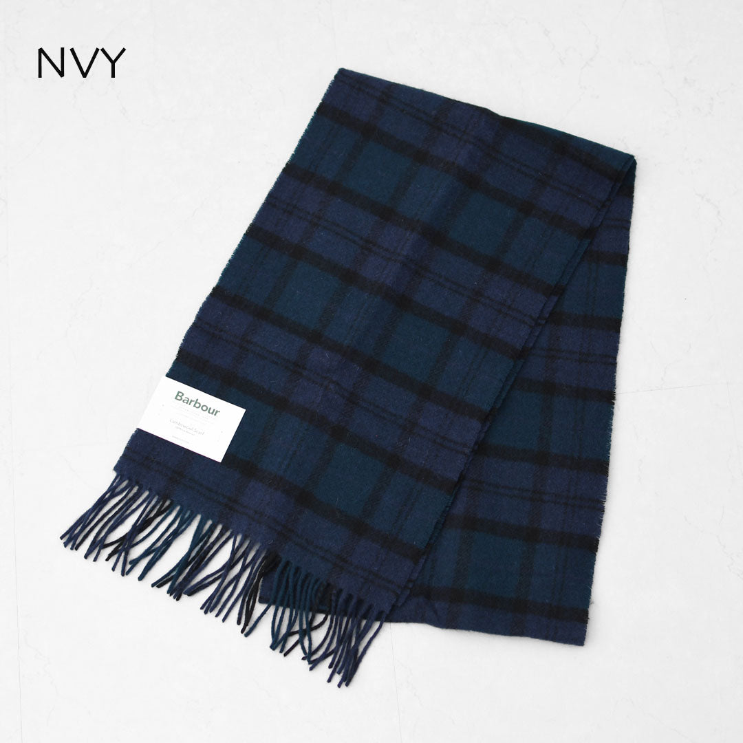 Barbour [バブアー] tartan lambswool scarf [USC0001] ラムズウールタータンチェックマフラー・マフラー・チェック・ウール・ウールマフラー・MEN'S / LADY'S [2025AW]