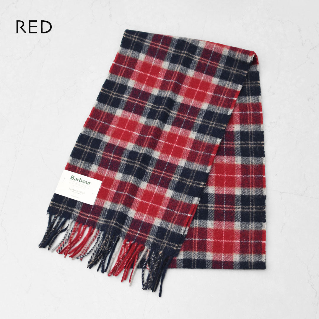 Barbour [バブアー] tartan lambswool scarf [USC0001] ラムズウールタータンチェックマフラー・マフラー・チェック・ウール・ウールマフラー・MEN'S / LADY'S [2025AW]
