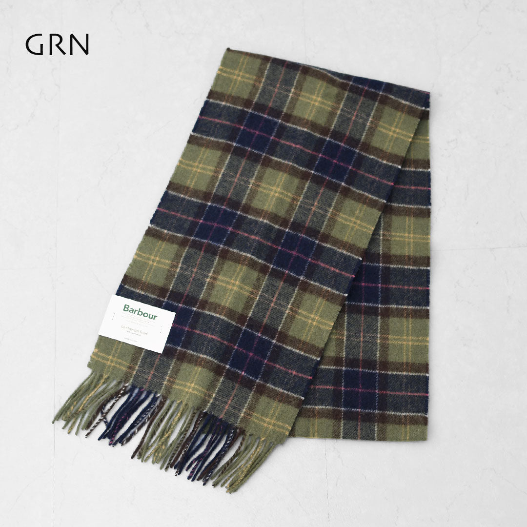 Barbour [バブアー] tartan lambswool scarf [USC0001] ラムズウールタータンチェックマフラー・マフラー・チェック・ウール・ウールマフラー・MEN'S / LADY'S [2025AW]