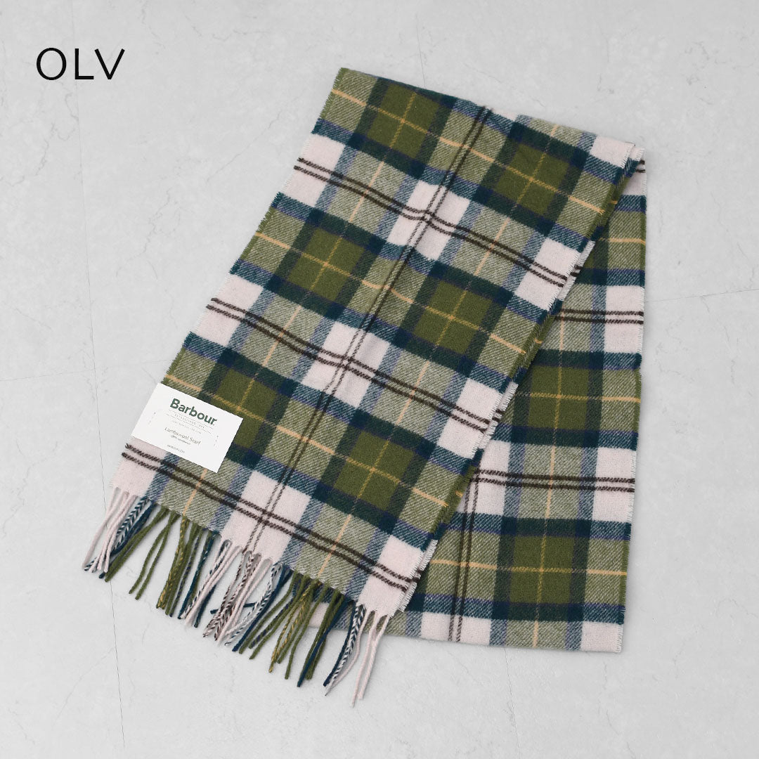 Barbour [バブアー] tartan lambswool scarf [USC0001] ラムズウールタータンチェックマフラー・マフラー・チェック・ウール・ウールマフラー・MEN'S / LADY'S [2025AW]