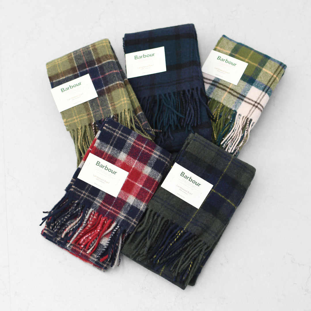 Barbour [バブアー] tartan lambswool scarf [USC0001] ラムズウールタータンチェックマフラー・マフラー・チェック・ウール・ウールマフラー・MEN'S / LADY'S [2025AW]