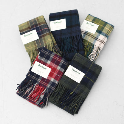 Barbour [バブアー] tartan lambswool scarf [USC0001] ラムズウールタータンチェックマフラー・マフラー・チェック・ウール・ウールマフラー・MEN'S / LADY'S [2025AW]