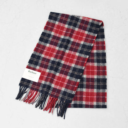 Barbour [バブアー] tartan lambswool scarf [USC0001] ラムズウールタータンチェックマフラー・マフラー・チェック・ウール・ウールマフラー・MEN'S / LADY'S [2025AW]