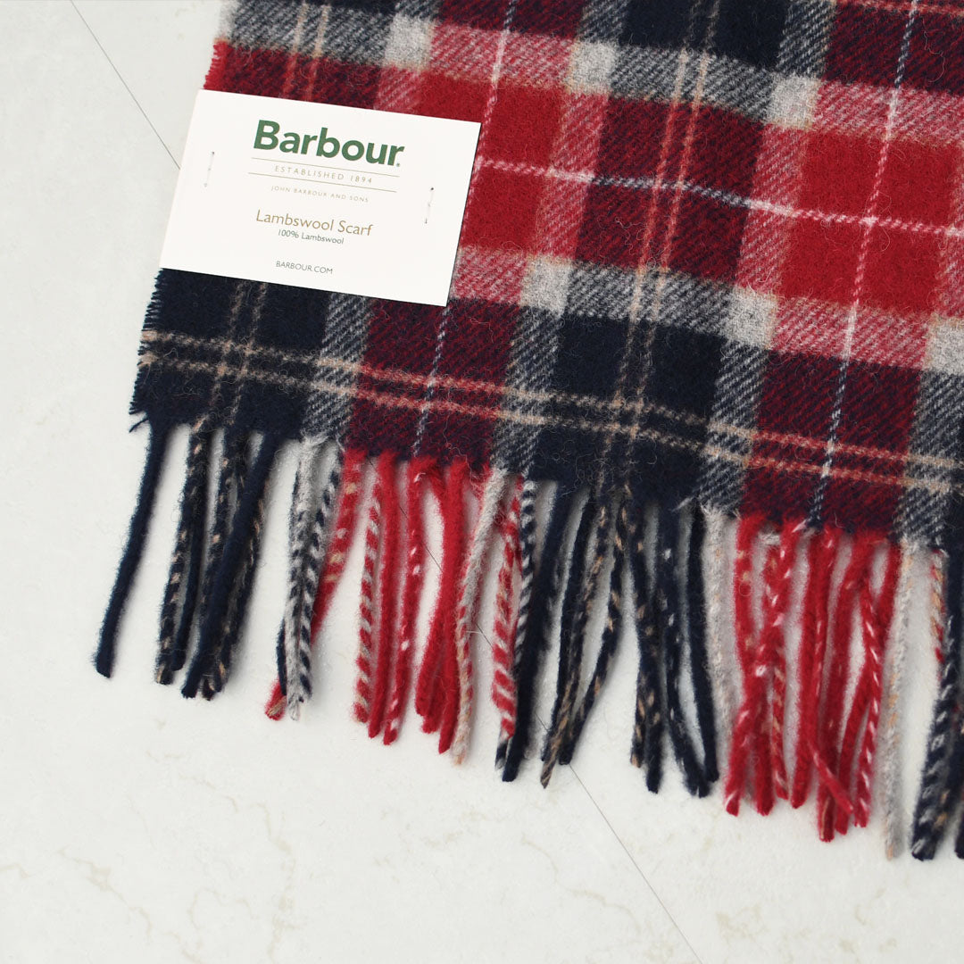 Barbour [バブアー] tartan lambswool scarf [USC0001] ラムズウールタータンチェックマフラー・マフラー・チェック・ウール・ウールマフラー・MEN'S / LADY'S [2025AW]