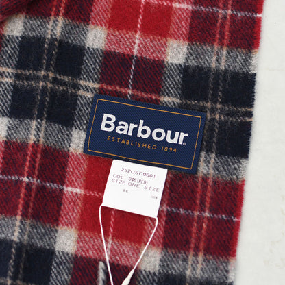 Barbour [バブアー] tartan lambswool scarf [USC0001] ラムズウールタータンチェックマフラー・マフラー・チェック・ウール・ウールマフラー・MEN'S / LADY'S [2025AW]