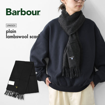 Barbour [バブアー] plain lambswool scarf [USC0008] ラムズウールソリッドマフラー・マフラー・無地・ウール・ウールマフラー・MEN'S / LADY'S [2025AW]