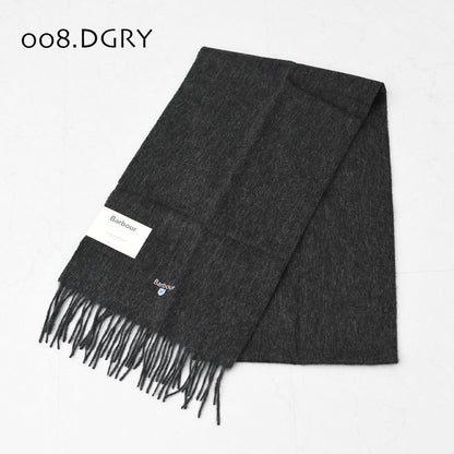 Barbour [バブアー] plain lambswool scarf [USC0008] ラムズウールソリッドマフラー・マフラー・無地・ウール・ウールマフラー・MEN'S / LADY'S [2025AW]