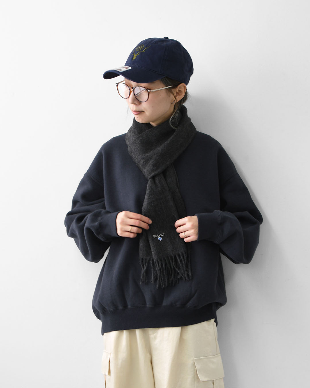 Barbour [バブアー] plain lambswool scarf [USC0008] ラムズウールソリッドマフラー・マフラー・無地・ウール・ウールマフラー・MEN'S / LADY'S [2025AW]