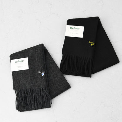 Barbour [バブアー] plain lambswool scarf [USC0008] ラムズウールソリッドマフラー・マフラー・無地・ウール・ウールマフラー・MEN'S / LADY'S [2025AW]
