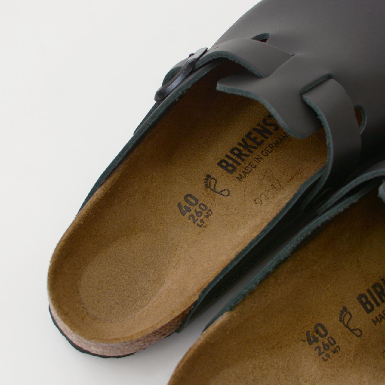 BIRKENSTOCK [ビルケンシュトック正規販売店] Boston NL -Regular- 幅広 [060191] ボストン  [2024AW]