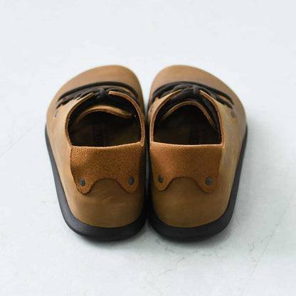 BIRKENSTOCK [ビルケンシュトック正規販売店] Montana LEOI -Regular 幅広 [1004850/Cuoio] モンタナ・オイルドナチュラルレザー - キャメル・Cuoio【ワイズ レギュラータイプ】 MEN'S / LADY'S [2025AW]