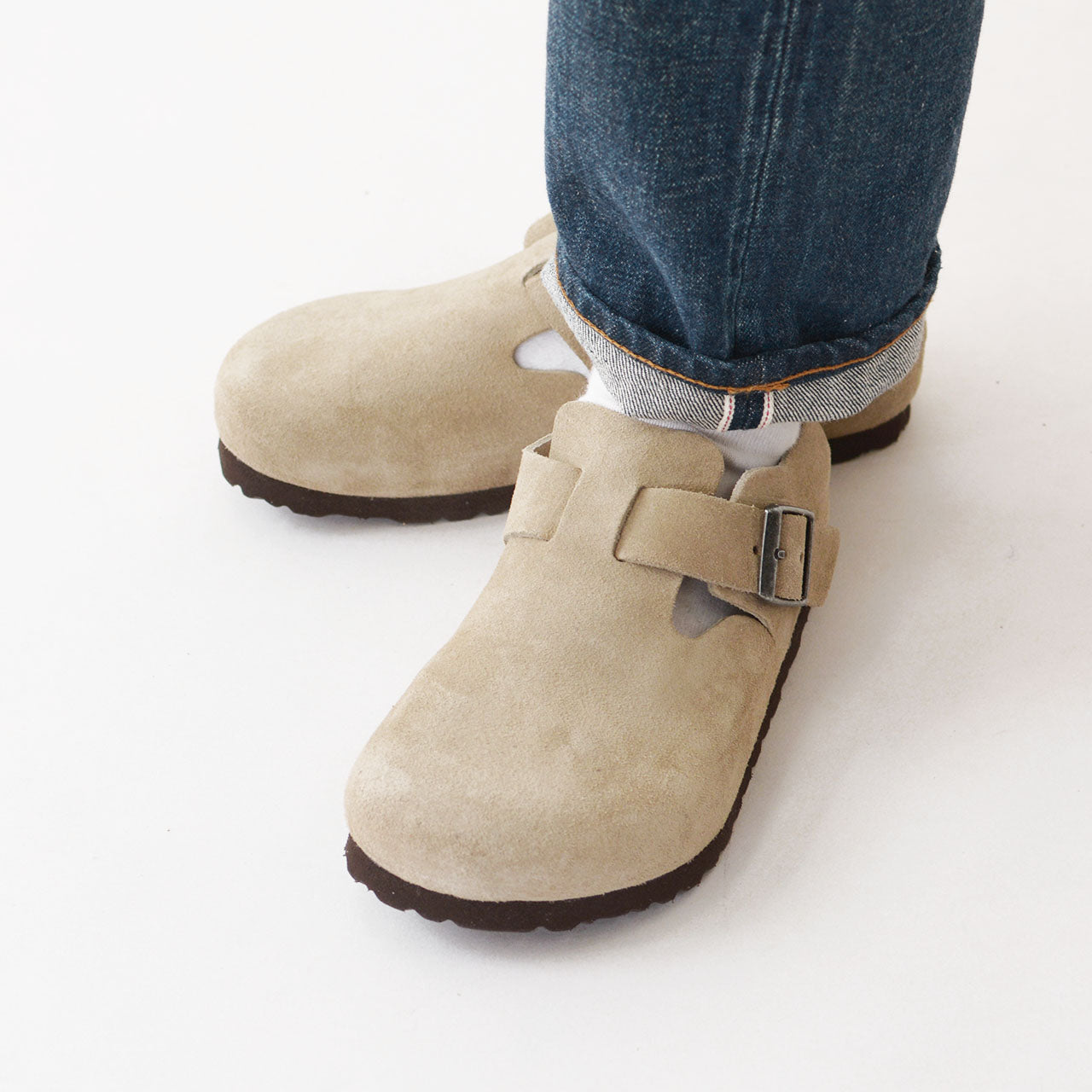 BIRKENSTOCK [ビルケンシュトック正規販売店] London Suede LEVE -Regular- 幅広 [1010503] ロンドン スエードレザー [2024AW]