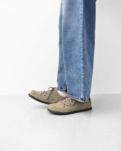 BIRKENSTOCK [ビルケンシュトック正規販売店] Montana LEVE -Regular- 幅広 [1010515/Taupe] モンタナ・スエードレザー - ベージュ・Taupe・ポルトガル製・フットヘッド・【ワイズ レギュラータイプ】 MEN'S / LADY'S [2025AW]