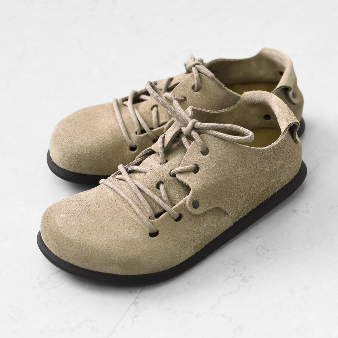 BIRKENSTOCK [ビルケンシュトック正規販売店] Montana LEVE -Regular- 幅広 [1010515/Taupe] モンタナ・スエードレザー - ベージュ・Taupe・ポルトガル製・フットヘッド・【ワイズ レギュラータイプ】 MEN'S / LADY'S [2025AW]