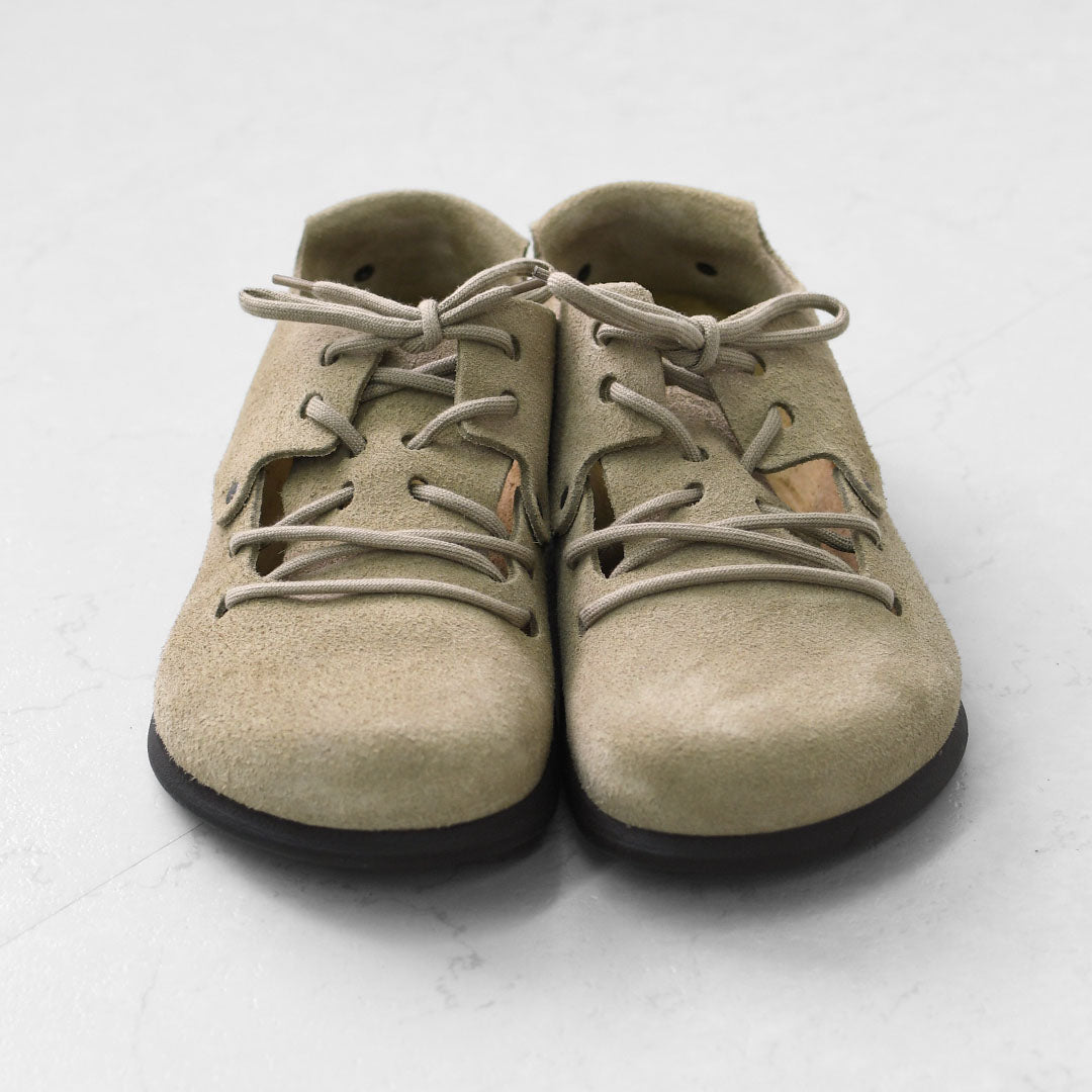 BIRKENSTOCK [ビルケンシュトック正規販売店] Montana LEVE -Regular- 幅広 [1010515/Taupe] モンタナ・スエードレザー - ベージュ・Taupe・ポルトガル製・フットヘッド・【ワイズ レギュラータイプ】 MEN'S / LADY'S [2025AW]