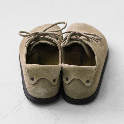 BIRKENSTOCK [ビルケンシュトック正規販売店] Montana LEVE -Regular- 幅広 [1010515/Taupe] モンタナ・スエードレザー - ベージュ・Taupe・ポルトガル製・フットヘッド・【ワイズ レギュラータイプ】 MEN'S / LADY'S [2025AW]