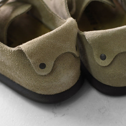 BIRKENSTOCK [ビルケンシュトック正規販売店] Montana LEVE -Regular- 幅広 [1010515/Taupe] モンタナ・スエードレザー - ベージュ・Taupe・ポルトガル製・フットヘッド・【ワイズ レギュラータイプ】 MEN'S / LADY'S [2025AW]