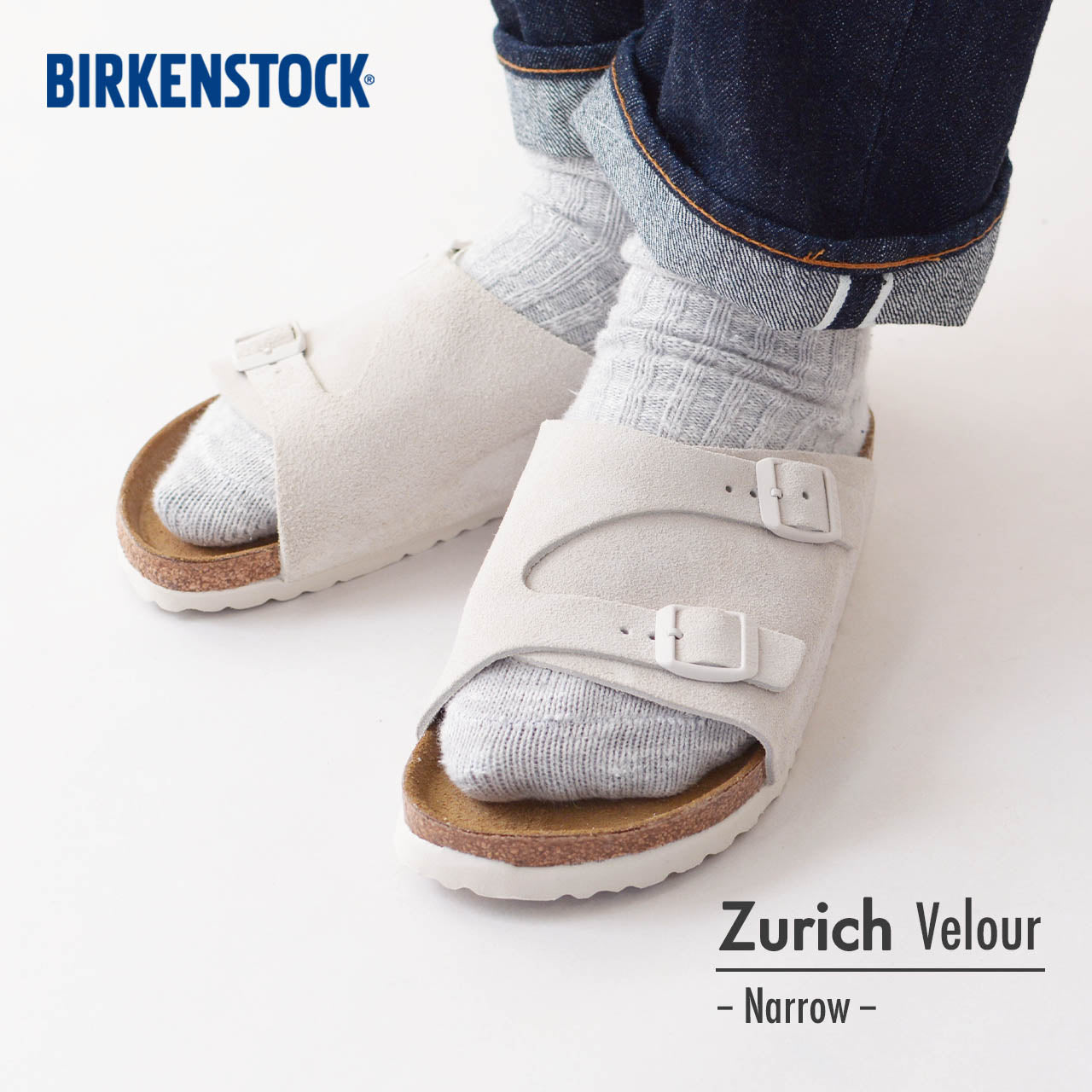 BIRKENSTOCK [ビルケンシュトック正規販売店] Zurich VL -Narrow- 幅狭 [1025008] チューリッヒ [2024SS]