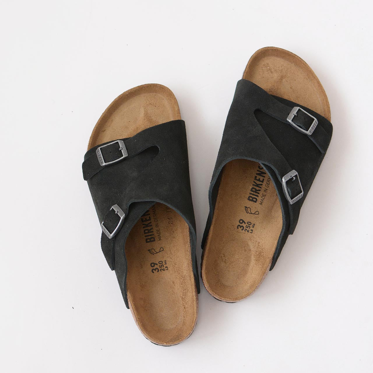 BIRKENSTOCK [ビルケンシュトック正規販売店] M Zurich VL / -Regular- 幅広 [1025045]  チューリッヒ/ベロア【ワイズ レギュラータイプ】[2025SS]