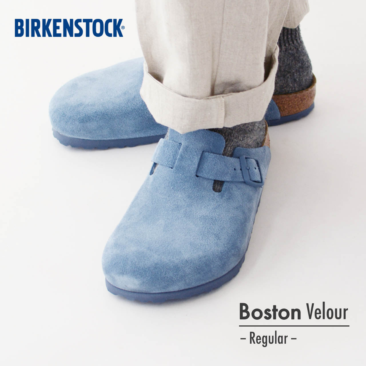 BIRKENSTOCK [ビルケンシュトック正規販売店] Boston VL -Regular- 幅広 [1026769] ボストン  [2024SS]