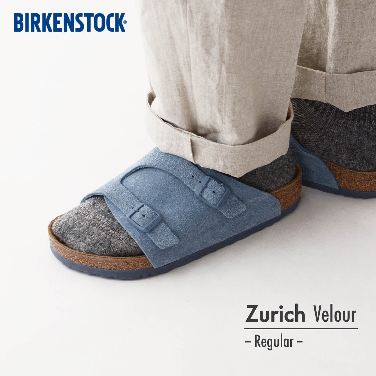 BIRKENSTOCK [ビルケンシュトック正規販売店] Zurich VL -Regular- 幅広 [1026812] チューリッヒ [2024SS]