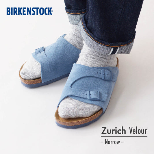 BIRKENSTOCK [ビルケンシュトック正規販売店] Zurich VL -Narrow- 幅狭 [1026827] チューリッヒ [2024SS]