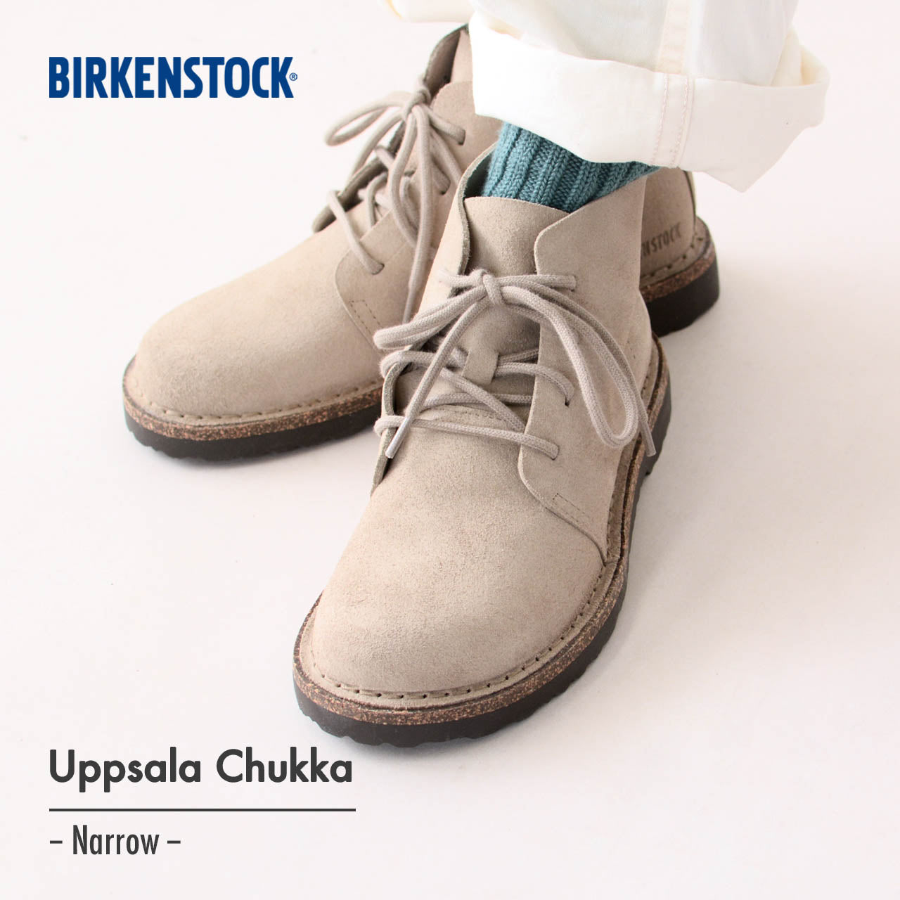 BIRKENSTOCK [ビルケンシュトック正規販売店] Uppsala Chukka -Narrow- 幅狭 [1028156] ウプサラ チャッカ [2024AW]