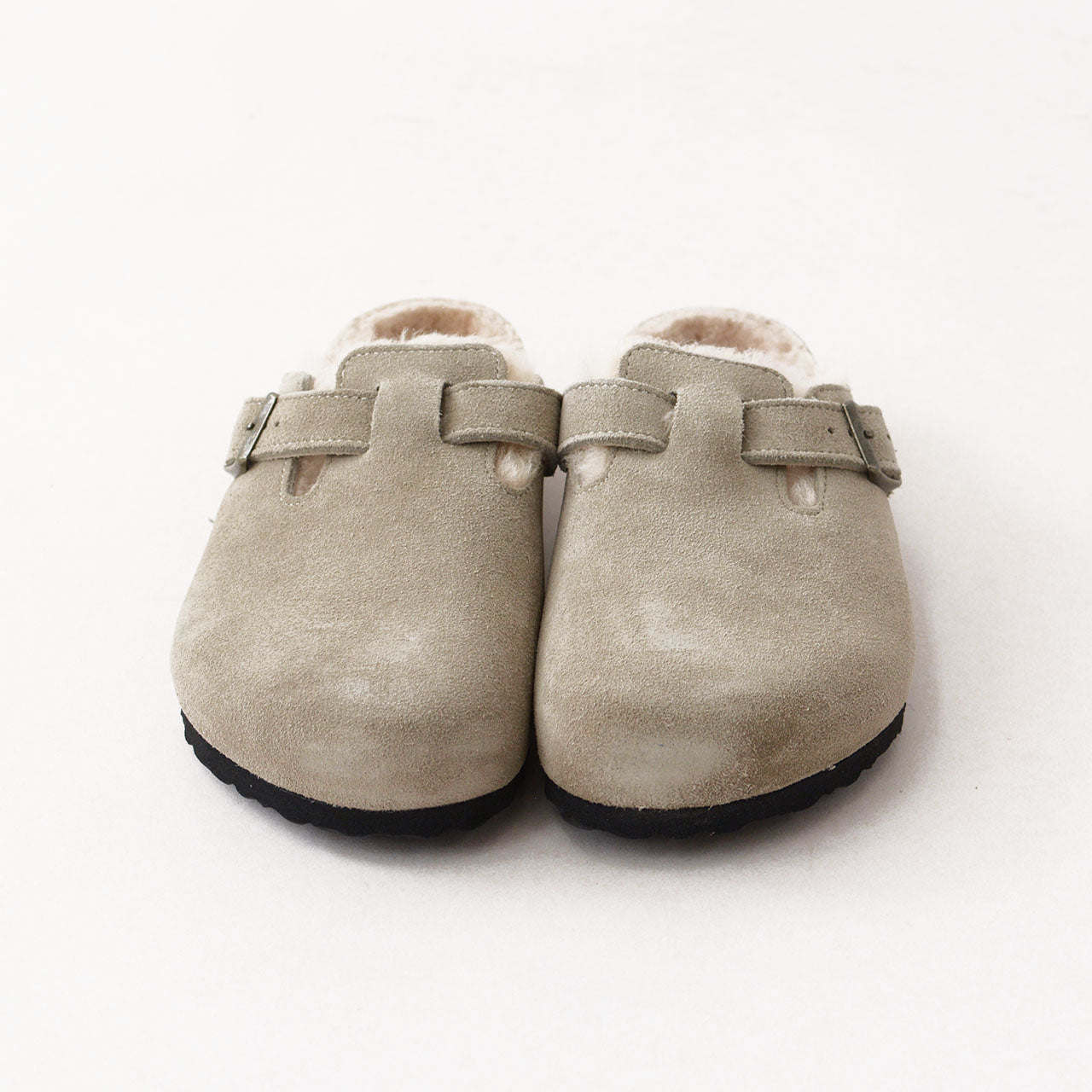 BIRKENSTOCK [ビルケンシュトック正規販売店] Boston Shearling LEVE-Regular- 幅広 [1028289] ボストン シアリング [2024AW]