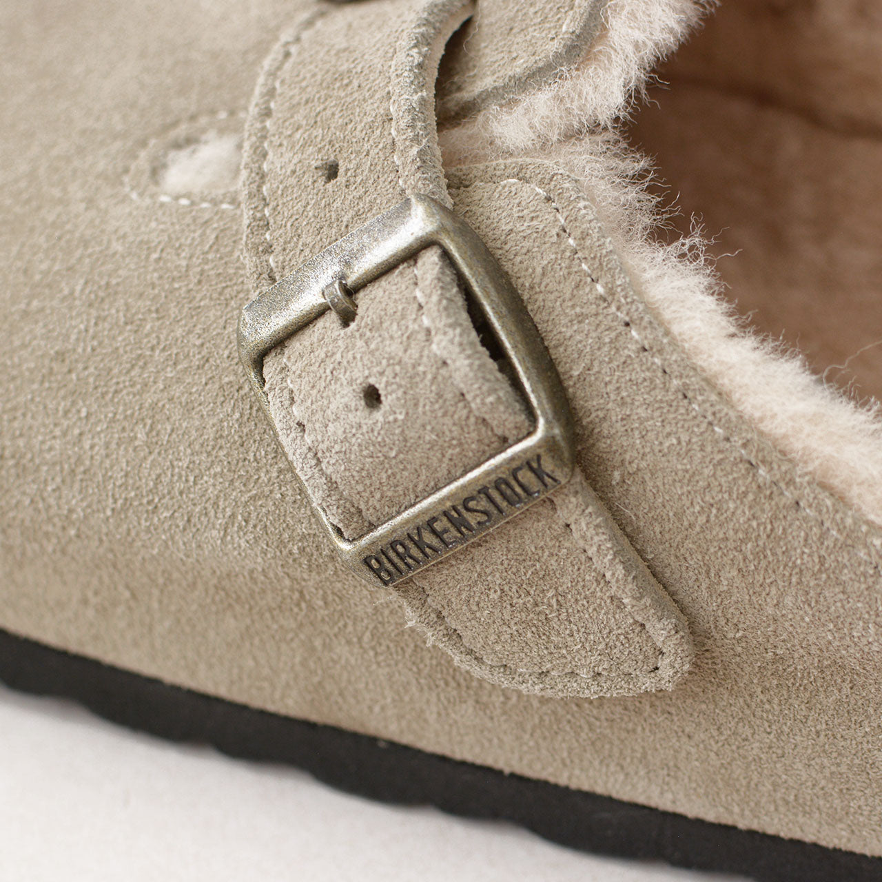 BIRKENSTOCK [ビルケンシュトック正規販売店] Boston Shearling LEVE-Regular- 幅広 [1028289] ボストン シアリング [2024AW]