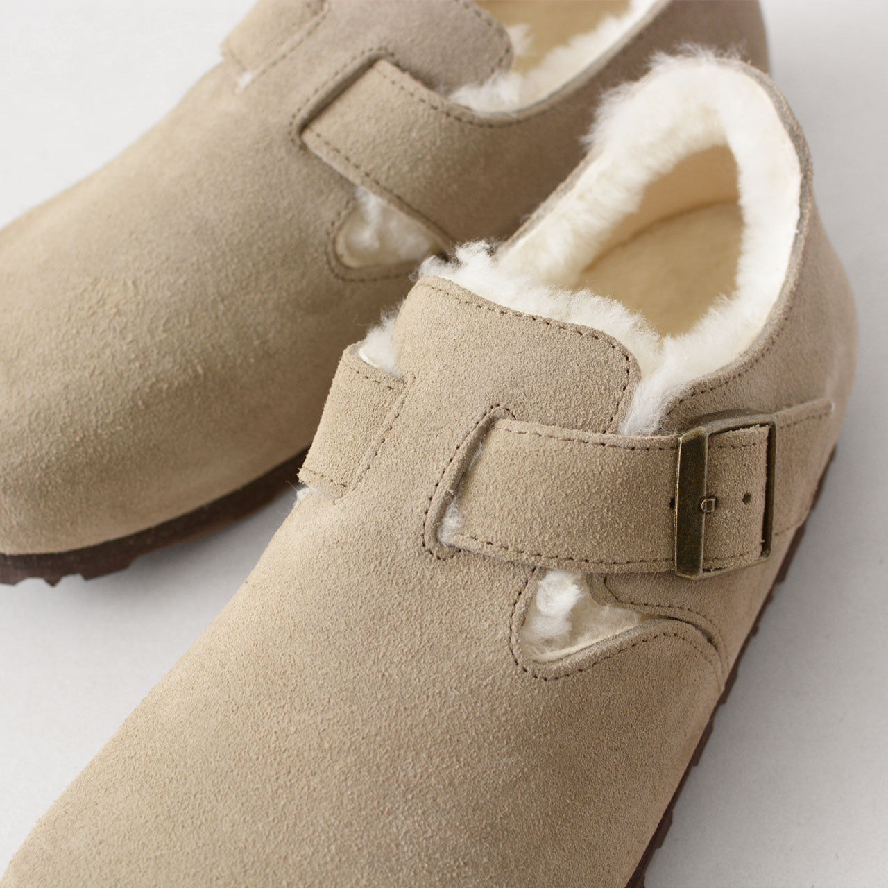 BIRKENSTOCK [ビルケンシュトック正規販売店] London Shearling LEVE -Narrow- 幅狭 [1028470] ロンドンシアリング [2024AW]